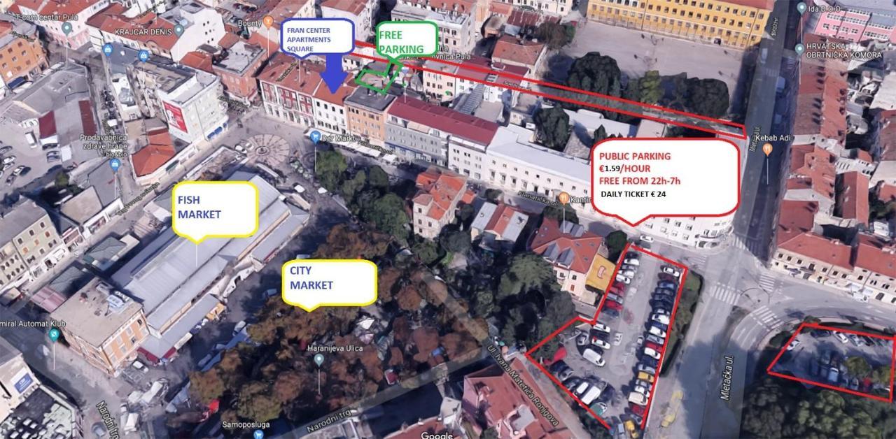 PUY Fran Center Apartments מראה חיצוני תמונה